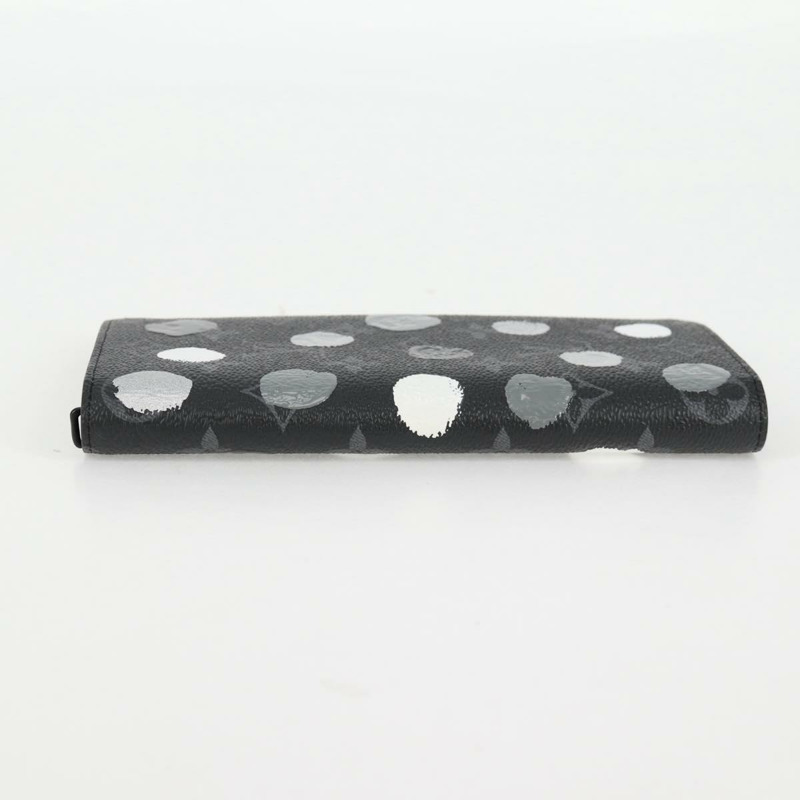 【日本直送】LOUIS VUITTON Monogram Eclipse (LV x YK) Portefeuille Plaza M81932 正品 138477M-3
