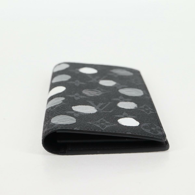 【日本直送】LOUIS VUITTON Monogram Eclipse (LV x YK) Portefeuille Plaza M81932 正品 138477M-5