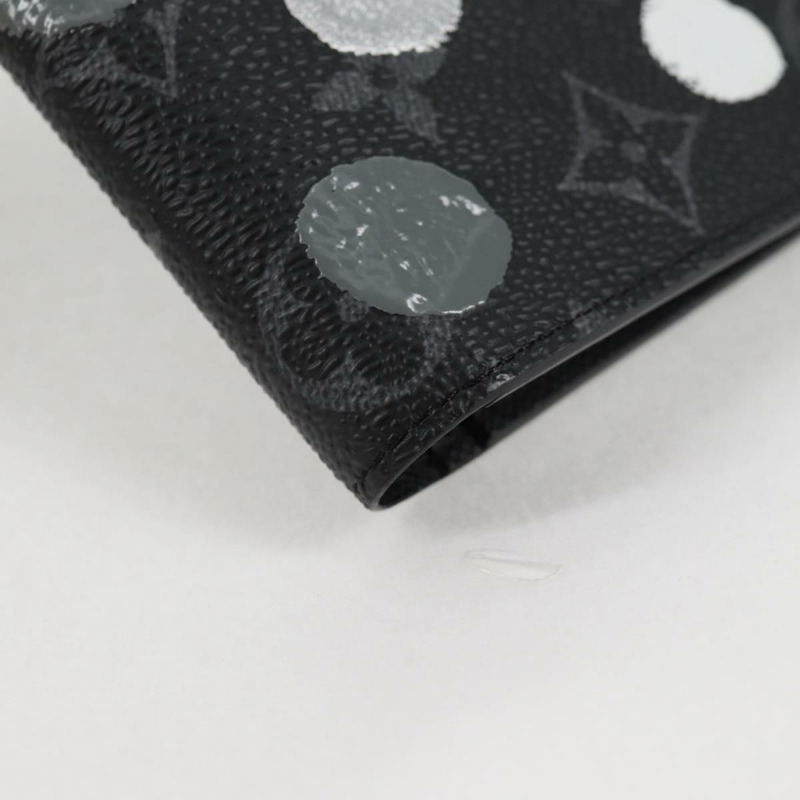 【日本直送】LOUIS VUITTON Monogram Eclipse (LV x YK) Portefeuille Plaza M81932 正品 138477M-6