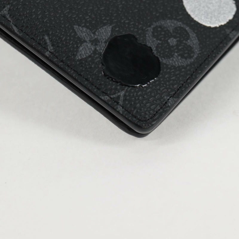 【日本直送】LOUIS VUITTON Monogram Eclipse (LV x YK) Portefeuille Plaza M81932 正品 138477M-14