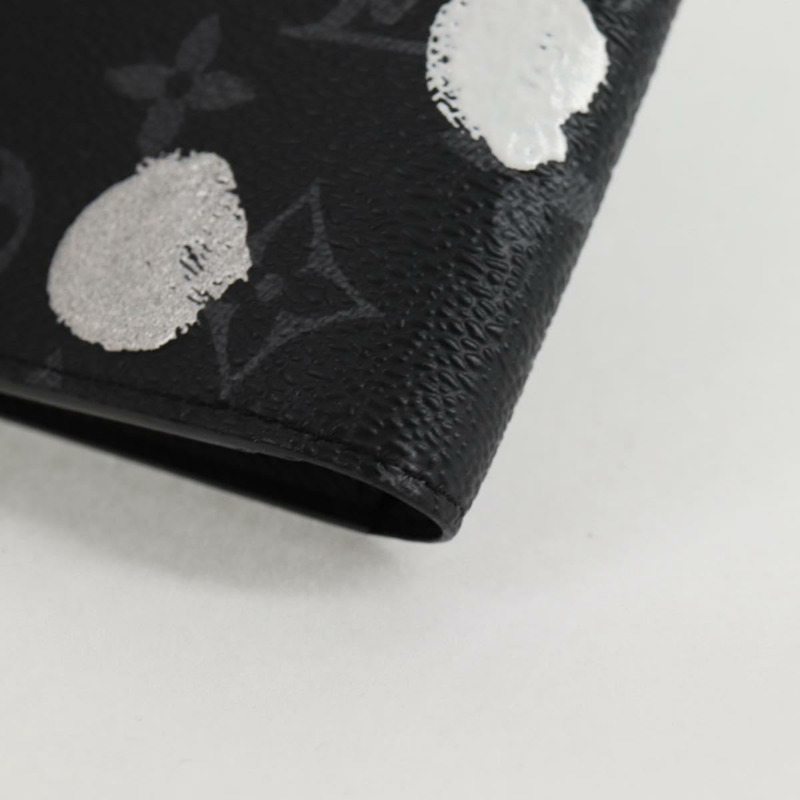 【日本直送】LOUIS VUITTON Monogram Eclipse (LV x YK) Portefeuille Plaza M81932 正品 138477M-15