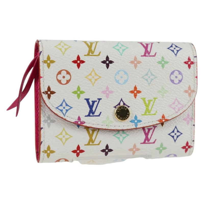 【日本直送】路易威登 (LOUIS VUITTON) 多色 Porte Monnaie 玫瑰經零錢包 M13399 LV 授權 139205M-0