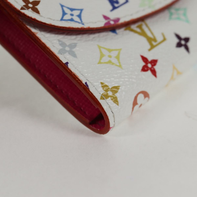 【日本直送】路易威登 (LOUIS VUITTON) 多色 Porte Monnaie 玫瑰經零錢包 M13399 LV 授權 139205M-6