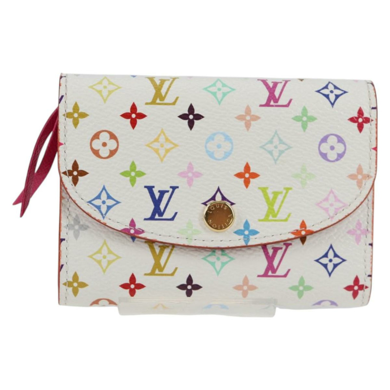 【日本直送】路易威登 (LOUIS VUITTON) 多色 Porte Monnaie 玫瑰經零錢包 M13399 LV 授權 139205M-12