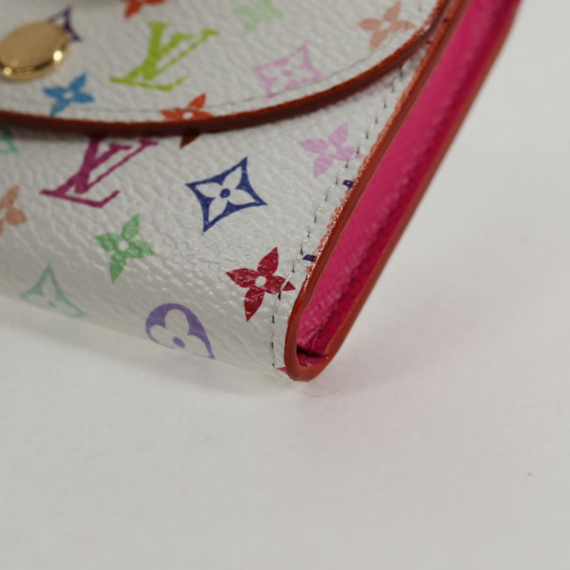 【日本直送】路易威登 (LOUIS VUITTON) 多色 Porte Monnaie 玫瑰經零錢包 M13399 LV 授權 139205M-13