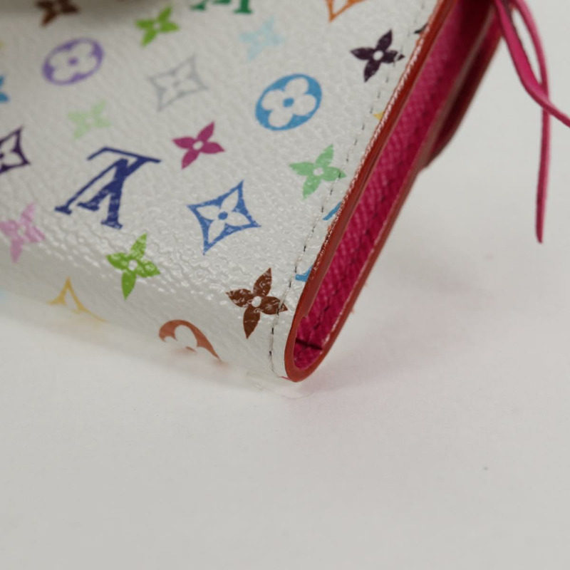 【日本直送】路易威登 (LOUIS VUITTON) 多色 Porte Monnaie 玫瑰經零錢包 M13399 LV 授權 139205M-15