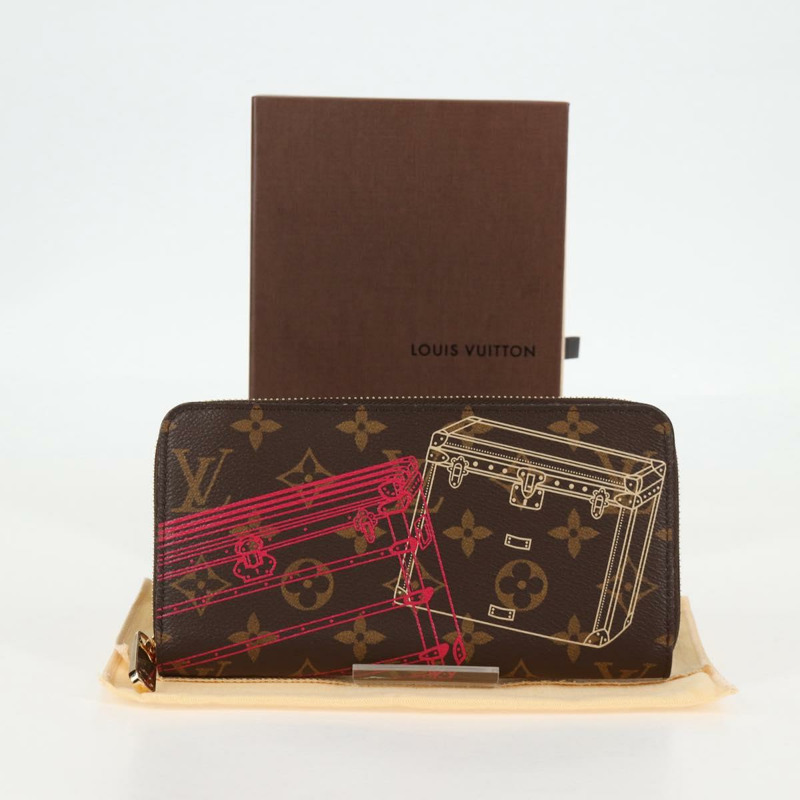 【日本直送】路易威登 Monogram 2014 聖誕節專用拉鍊錢包 M58507 LV 授權 136757V-11