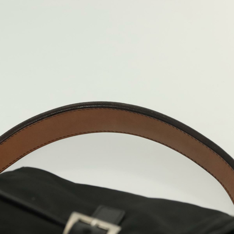 【日本直送】PRADA 單肩包 尼龍 黑色 銀色 正品 yk19273-7