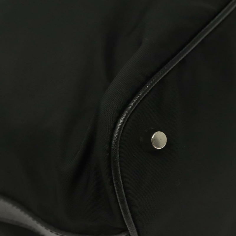 【日本直送】PRADA 單肩包 尼龍 黑色 銀色 正品 yk19273-15