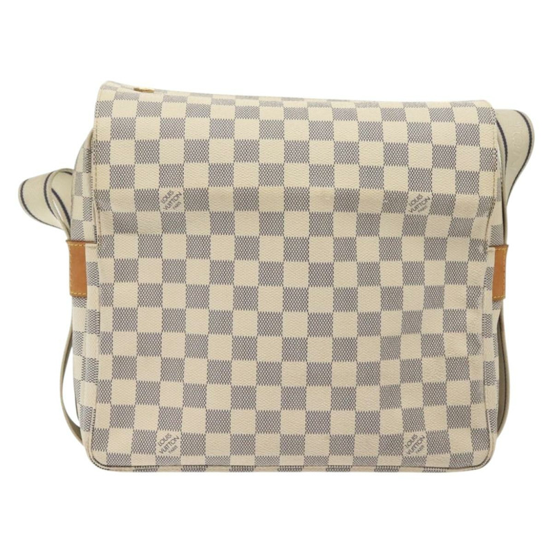 【日本直送】路易威登 Damier Azur Naviglio 單肩包 N51189 LV 正品 138759-1