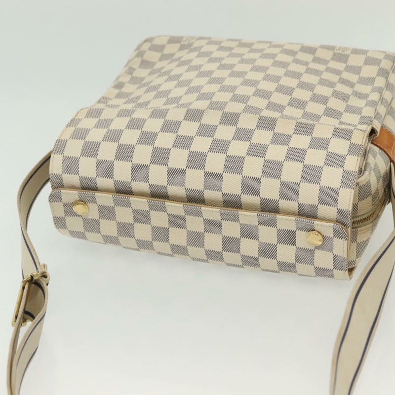 【日本直送】路易威登 Damier Azur Naviglio 單肩包 N51189 LV 正品 138759-5