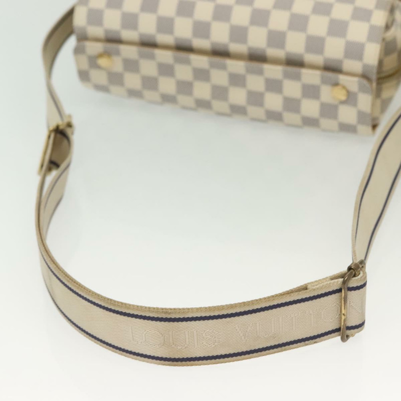 【日本直送】路易威登 Damier Azur Naviglio 單肩包 N51189 LV 正品 138759-6