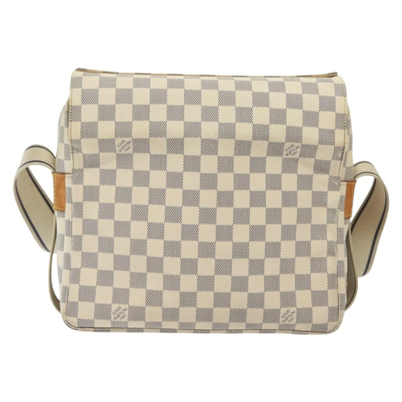 【日本直送】路易威登 Damier Azur Naviglio 單肩包 N51189 LV 正品 138759-12