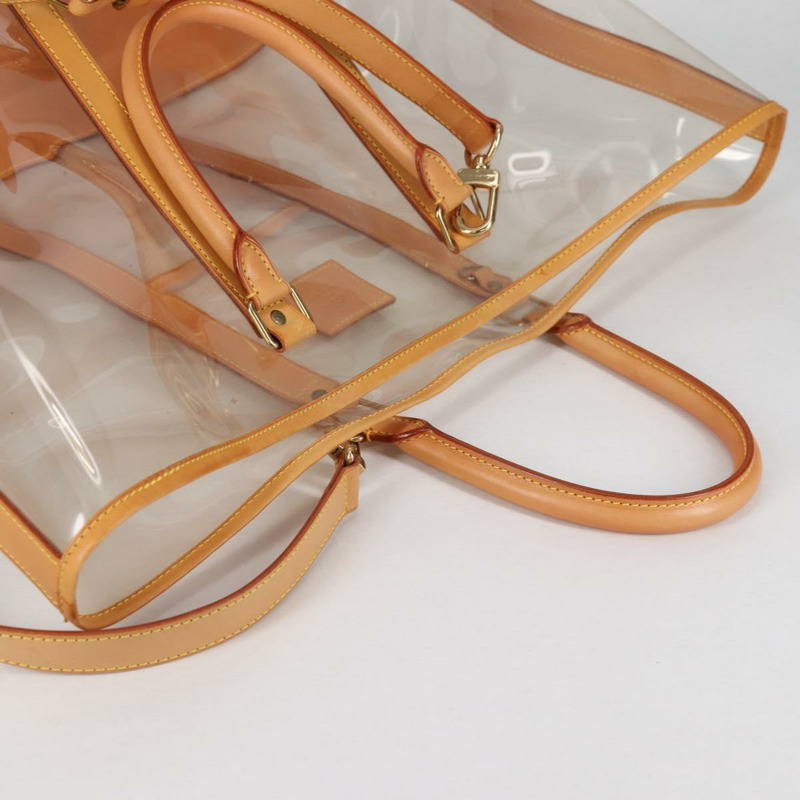 【日本直送】路易威登 Isaac Mizrahi 手袋 乙烯基皮革 透明 M99027 正品 ki5924M-6