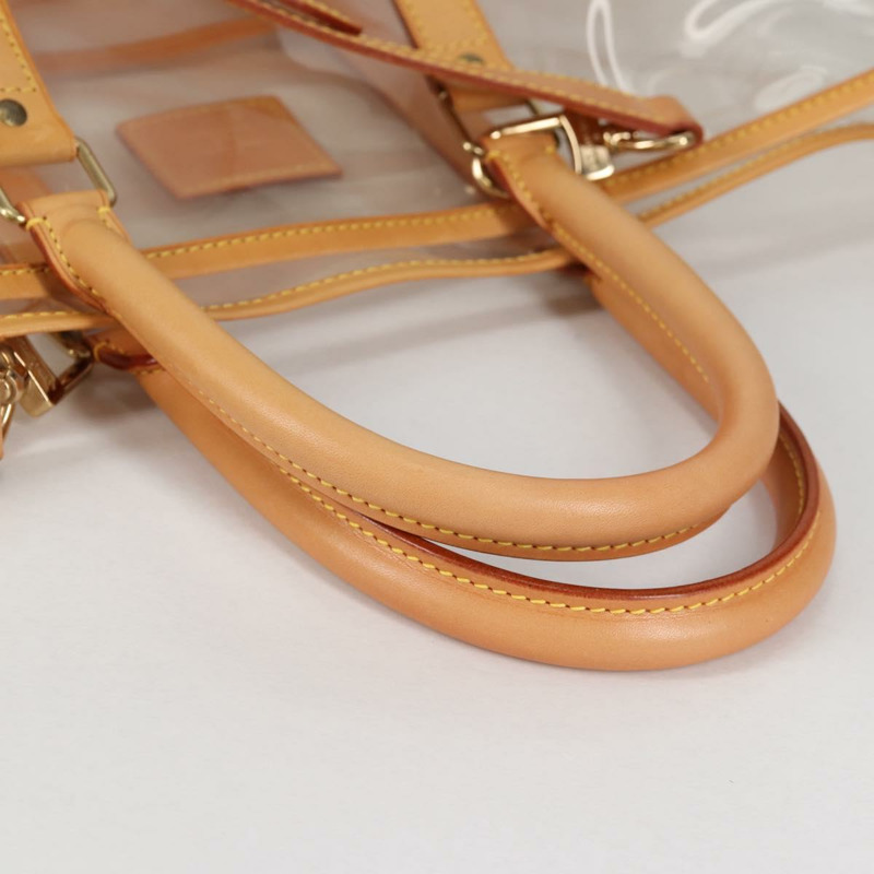 【日本直送】路易威登 Isaac Mizrahi 手袋 乙烯基皮革 透明 M99027 正品 ki5924M-7