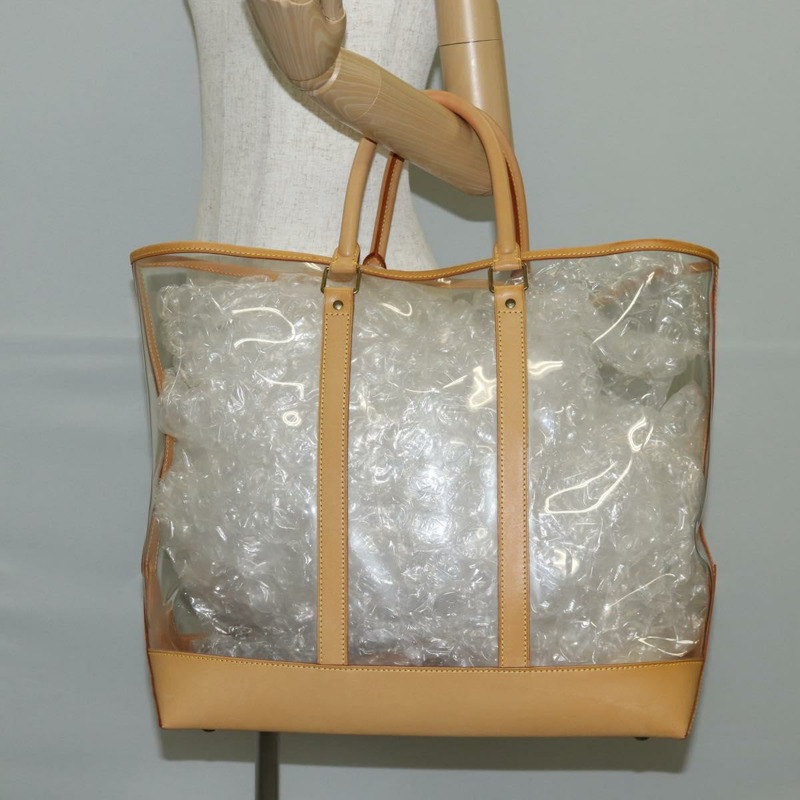 【日本直送】路易威登 Isaac Mizrahi 手袋 乙烯基皮革 透明 M99027 正品 ki5924M-35