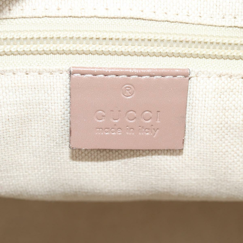 【日本直送】GUCCI GG Supreme 手提包 PVC 兩用款 粉紅金 353440 正品 ki5957-20