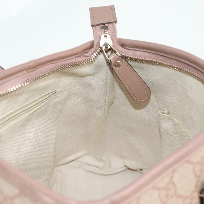 【日本直送】GUCCI GG Supreme 手提包 PVC 兩用款 粉紅金 353440 正品 ki5957-21