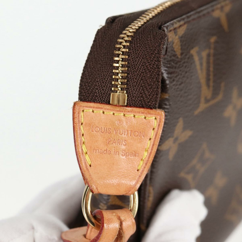 【日本直送】路易威登 Monogram Pochette Accessoires 手拿包,新款 M51980,正品編號 138950M-7