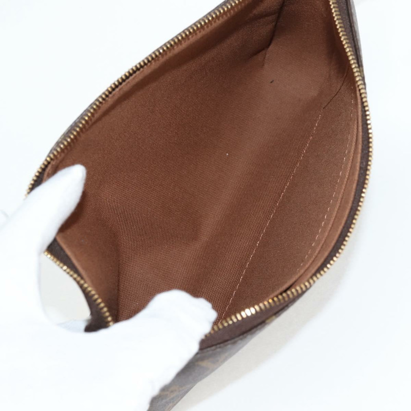 【日本直送】路易威登 Monogram Pochette Accessoires 手拿包,新款 M51980,正品編號 138950M-9