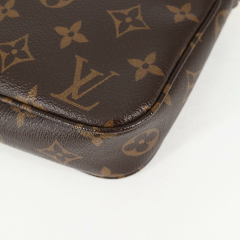 【日本直送】路易威登 Monogram Pochette Accessoires 手拿包,新款 M51980,正品編號 138950M-17