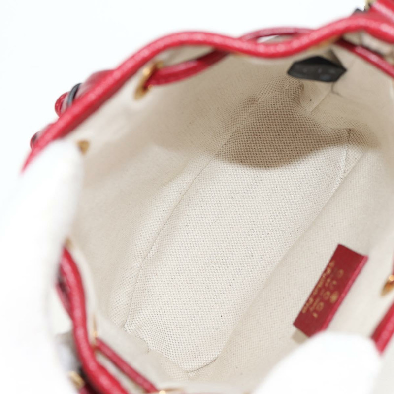 【日本直送】GUCCI Micro GG Supreme Doraemon 聯名手提包 PVC 米色 647801 正品 138992A-10