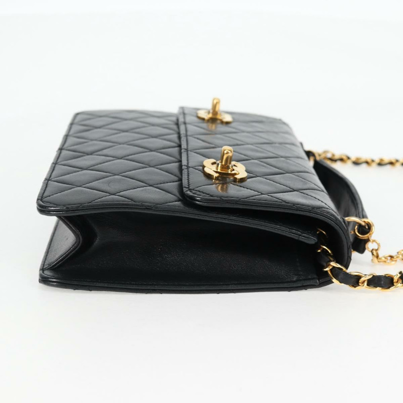 【日本直送】CHANEL Matelasse 雙轉鎖 Coco 鏈條包 小羊皮 CC 正品 138976SA-3