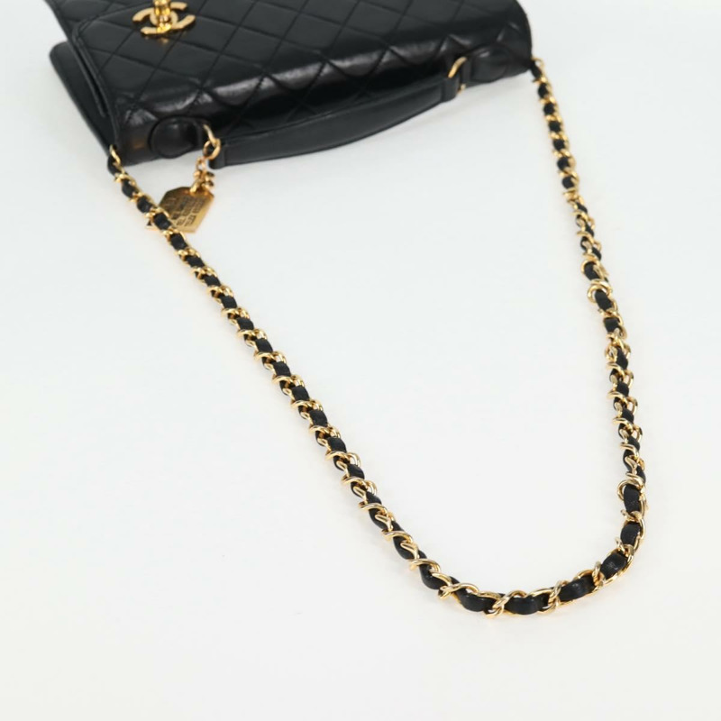 【日本直送】CHANEL Matelasse 雙轉鎖 Coco 鏈條包 小羊皮 CC 正品 138976SA-7