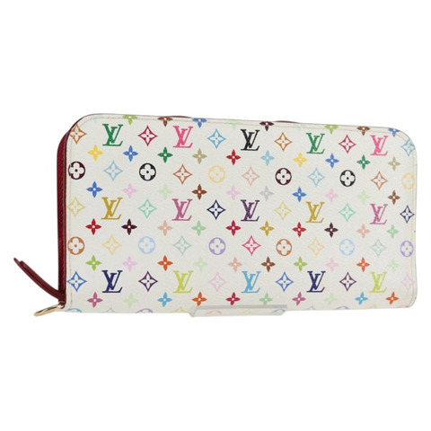 LOUIS VUITTON 多色 PortefeuilleInsolite 皮夾 白色 M93750 正品 138930V