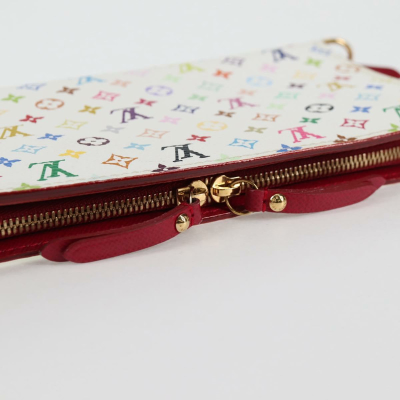【日本直送】路易威登 Multicolor Portefeuille Insolite 白色皮夾 M93750 正品 138930V-16