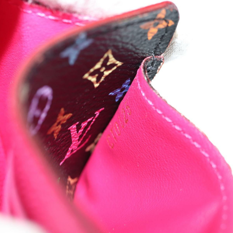 【日本直送】LOUIS VUITTON 多色 Portefeiulle Sarah 皮夾 黑色 M60668 LV 授權 138922V-10