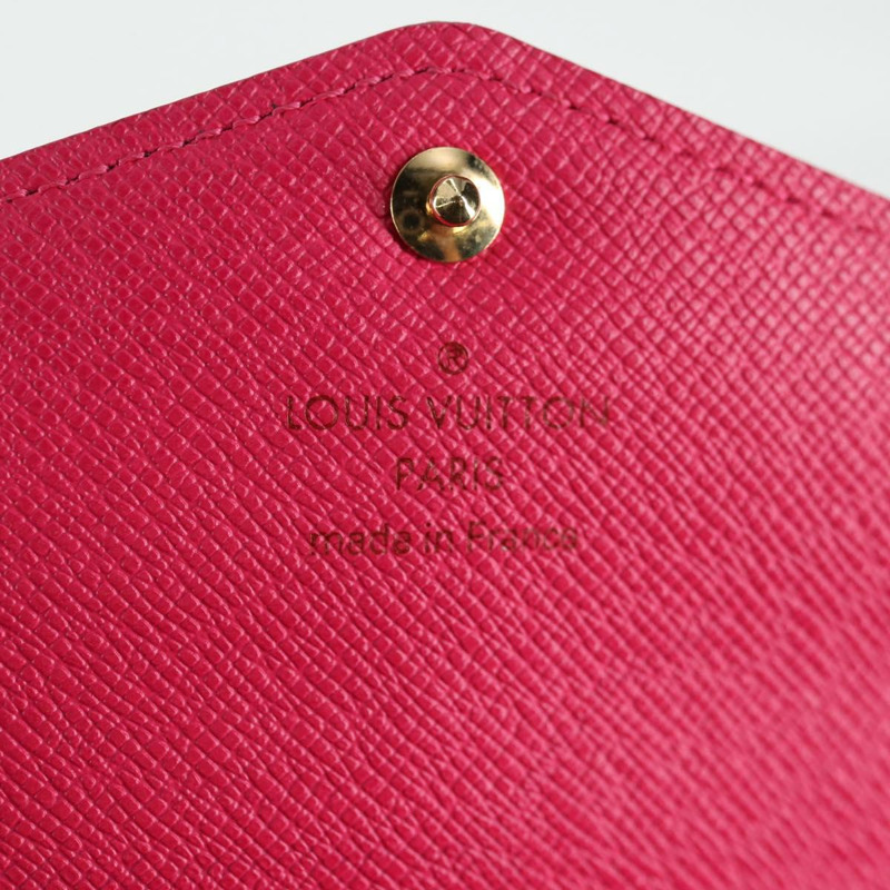 【日本直送】LOUIS VUITTON 多色 Portefeiulle Sarah 皮夾 黑色 M60668 LV 授權 138922V-18