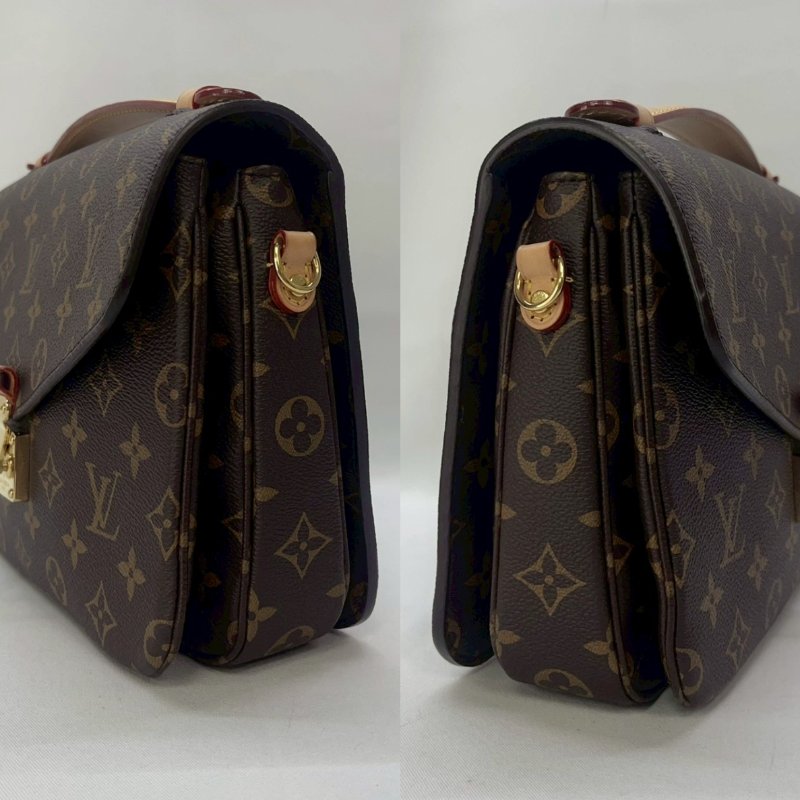 LV Monogram老花斜背郵差包-2