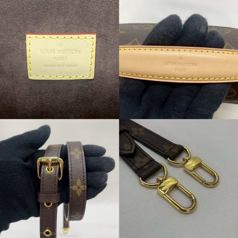 LV Monogram老花斜背郵差包-5