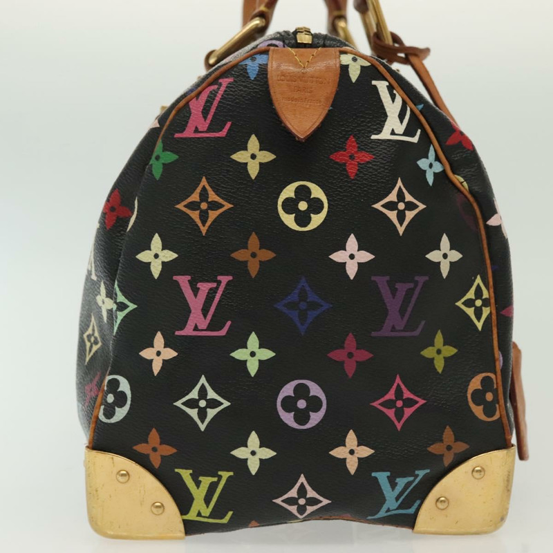 【日本直送】LOUIS VUITTON Monogram 多色 Speedy 30 手提包 黑色 M92642 LV 授權 fm4819-3