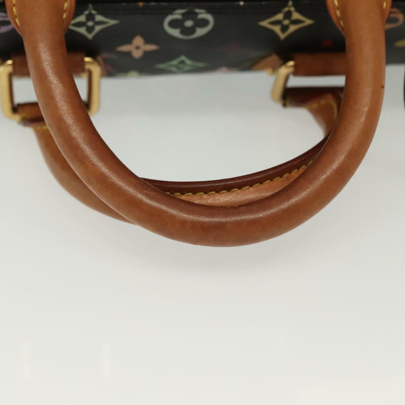 【日本直送】LOUIS VUITTON Monogram 多色 Speedy 30 手提包 黑色 M92642 LV 授權 fm4819-6