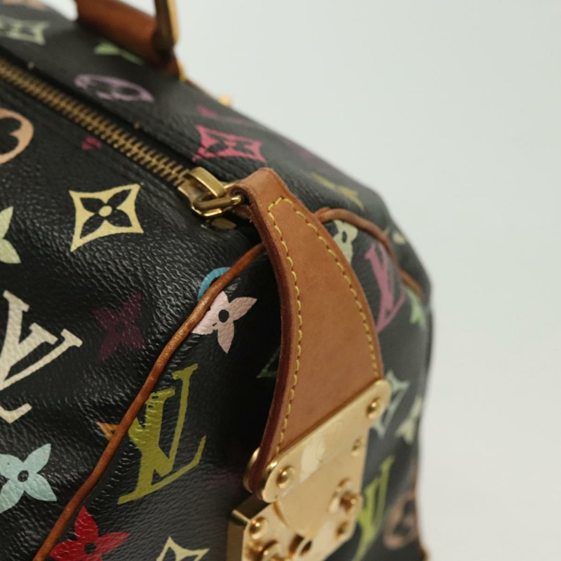 【日本直送】LOUIS VUITTON Monogram 多色 Speedy 30 手提包 黑色 M92642 LV 授權 fm4819-8