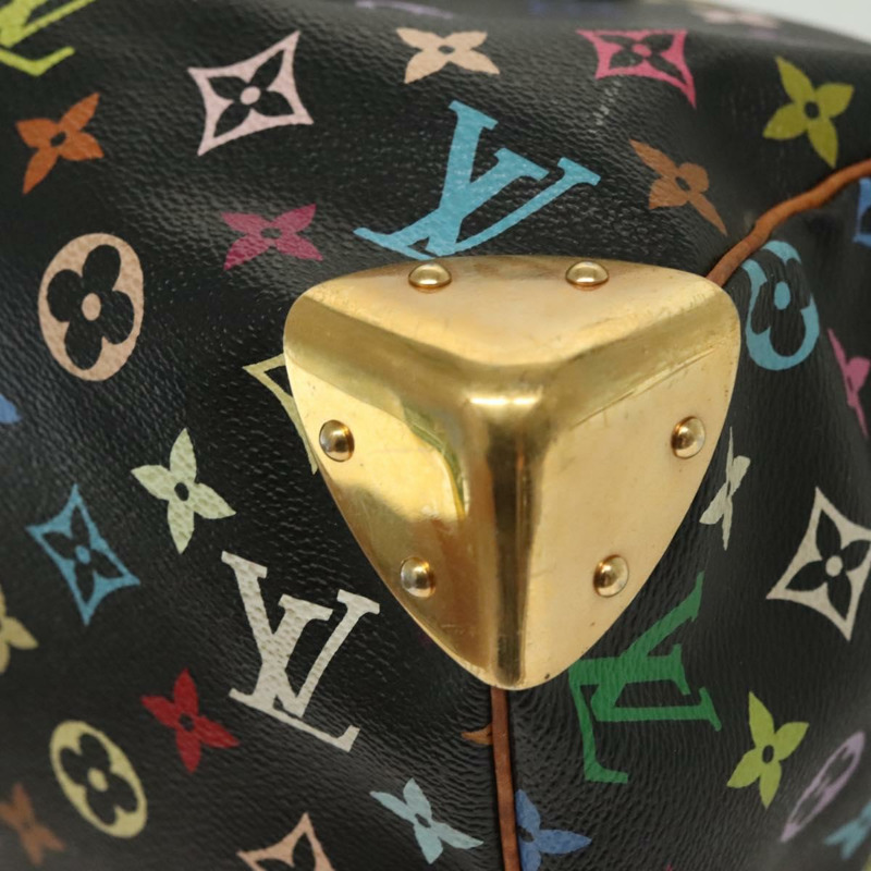 【日本直送】LOUIS VUITTON Monogram 多色 Speedy 30 手提包 黑色 M92642 LV 授權 fm4819-14