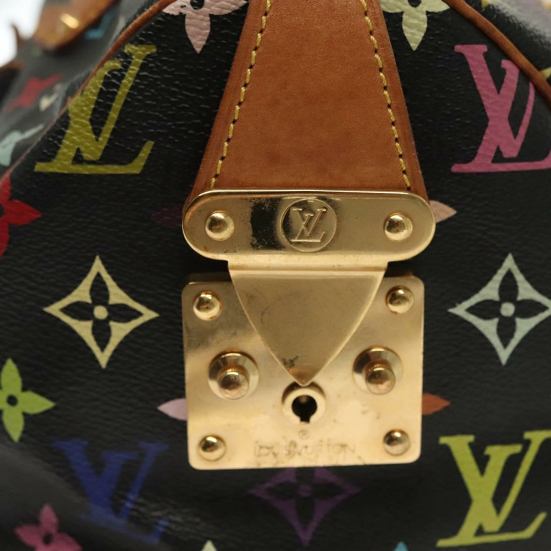 【日本直送】LOUIS VUITTON Monogram 多色 Speedy 30 手提包 黑色 M92642 LV 授權 fm4819-18