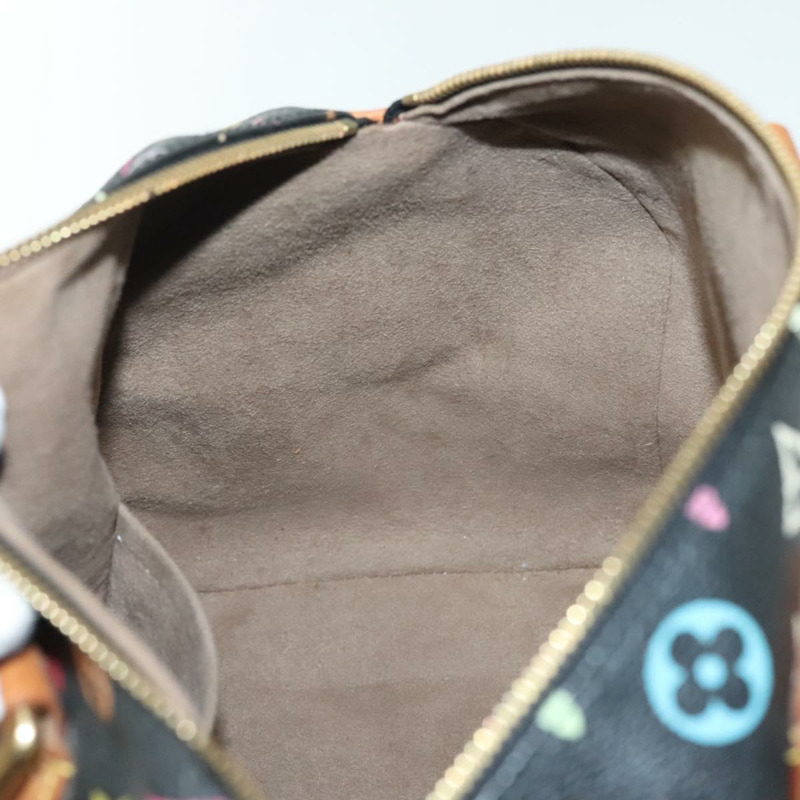 【日本直送】LOUIS VUITTON Monogram 多色 Speedy 30 手提包 黑色 M92642 LV 授權 fm4819-19