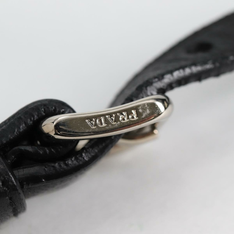 【日本直送】PRADA 手提包 皮革 2 款 黑色 銀色 正品 137970A-15