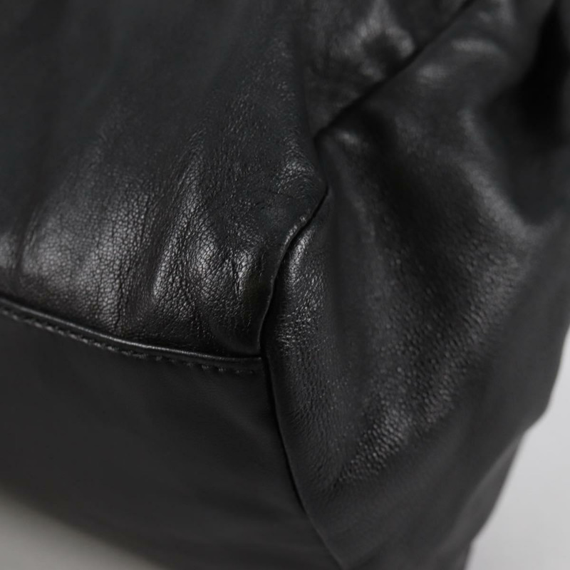 【日本直送】PRADA 手提包 皮革 2 款 黑色 銀色 正品 137970A-17