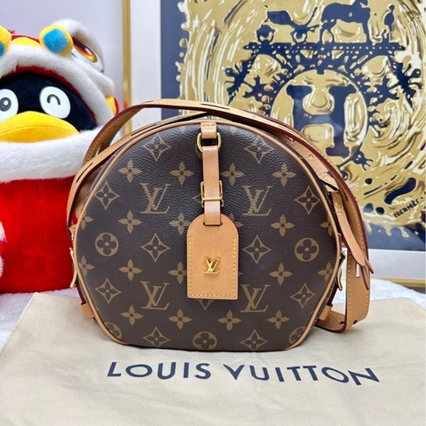 【有塵袋🩷】LV老花大號軟餅單肩斜挎包