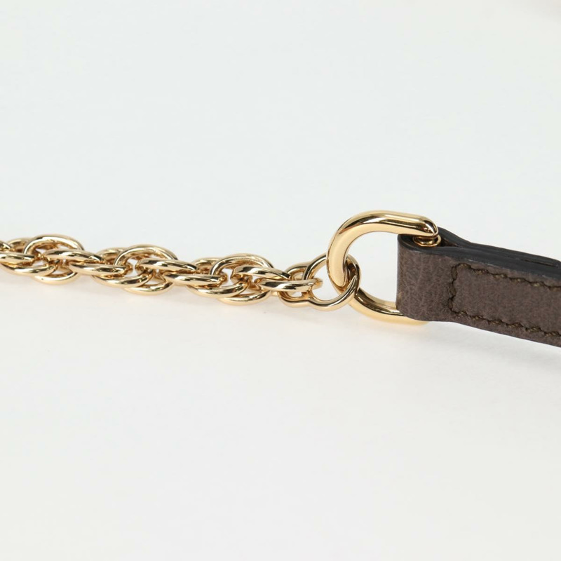 【日本直送】GUCCI GG Supreme Ophidia 鏈帶雪莉線包 PVC 米色 550618 正品 138002A-7