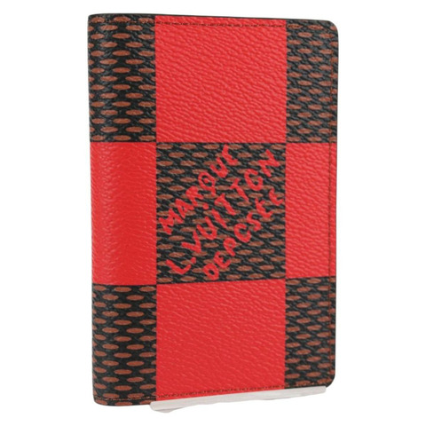 路易威登 Damier Organizer De Poch 卡包 紅色 N40614 LV 授權 138934M
