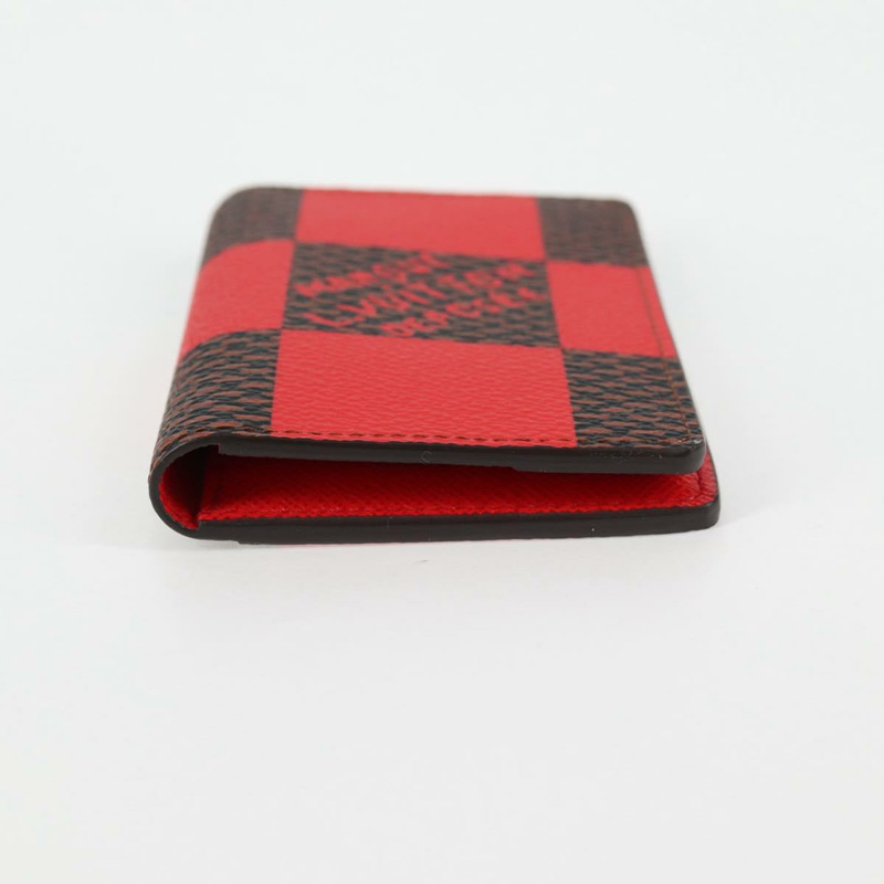 【日本直送】路易威登 Damier Organizer De Poch 卡包 紅色 N40614 LV 授權 138934M-5