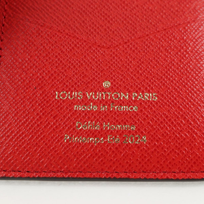 【日本直送】路易威登 Damier Organizer De Poch 卡包 紅色 N40614 LV 授權 138934M-7