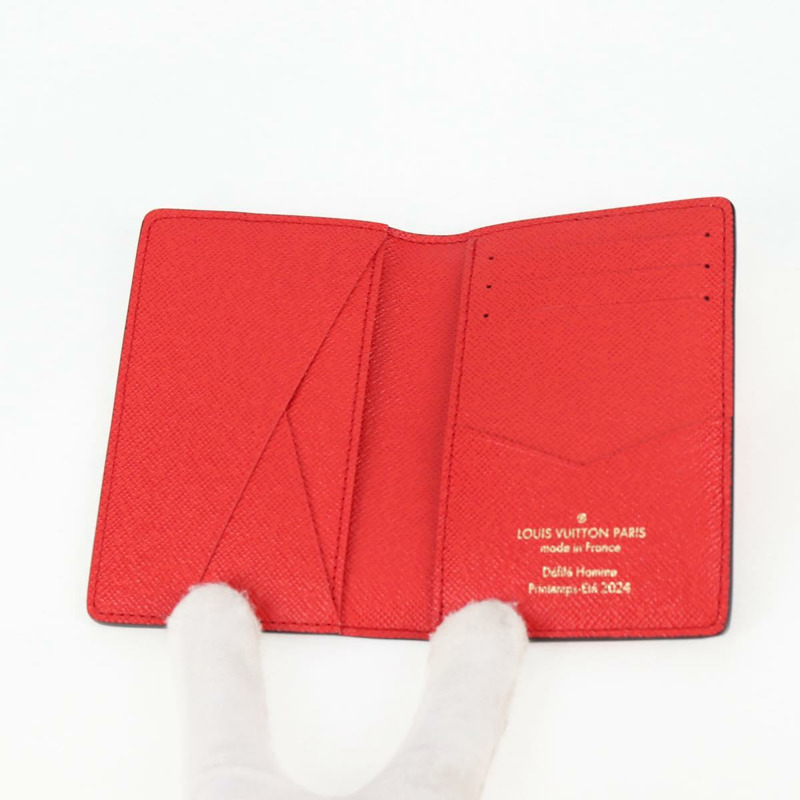 【日本直送】路易威登 Damier Organizer De Poch 卡包 紅色 N40614 LV 授權 138934M-8