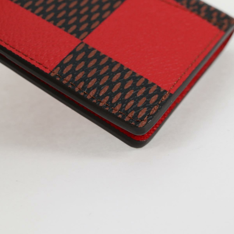 【日本直送】路易威登 Damier Organizer De Poch 卡包 紅色 N40614 LV 授權 138934M-14