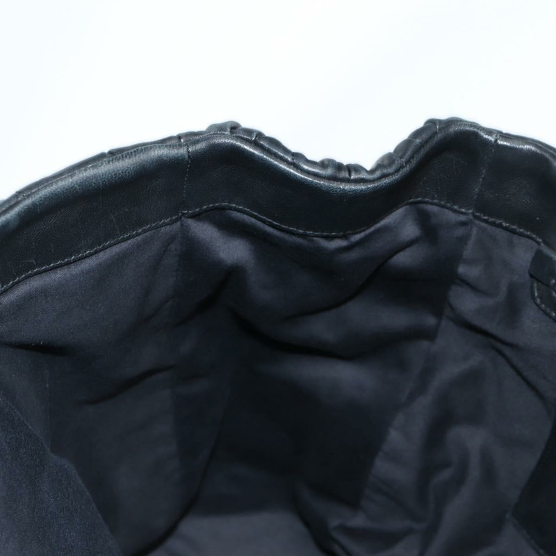 【日本直送】Miu Miu Matelasse 手提包 皮革 黑金 正品 137930A-21
